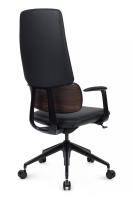 Изображение кресло rv design avorio fk014-a12 экокожа черная